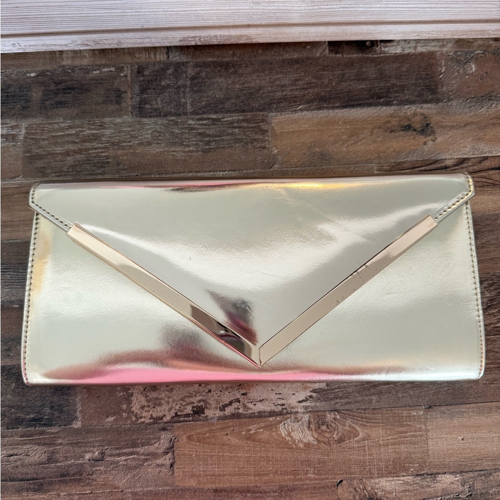 Gold Clutch Bag